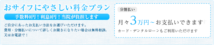 おサイフにやさしい料金プラン